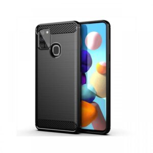 Husa Samsung Galaxy A21s Lemontti Carbon Negru Husa Samsung Galaxy A21s Lemontti Carbon Negru