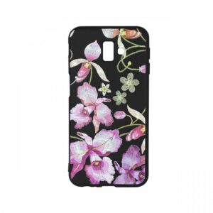 Husa Samsung Galaxy J6 Plus Just Must Silicon Printed Embroidery Pink Flowers Husa Samsung Galaxy J6 Plus Just Must Silicon Printed Embroidery Pink Flowers