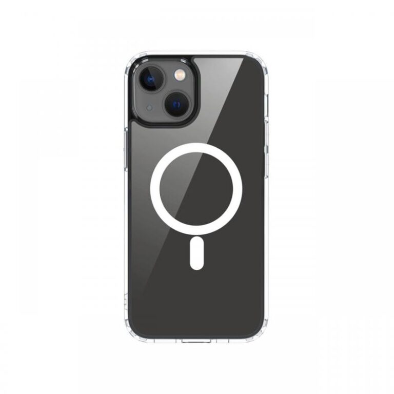 Husa iPhone 13 Pro Devia Pure MagSafe Shockproof Clear