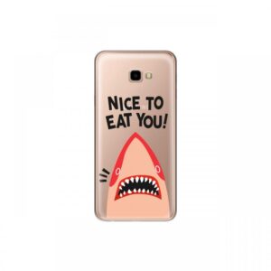 Husa Samsung Galaxy J4 Plus Lemontti Silicon Art Nice To Eat You Husa Samsung Galaxy J4 Plus Lemontti Silicon Art Nice To Eat You