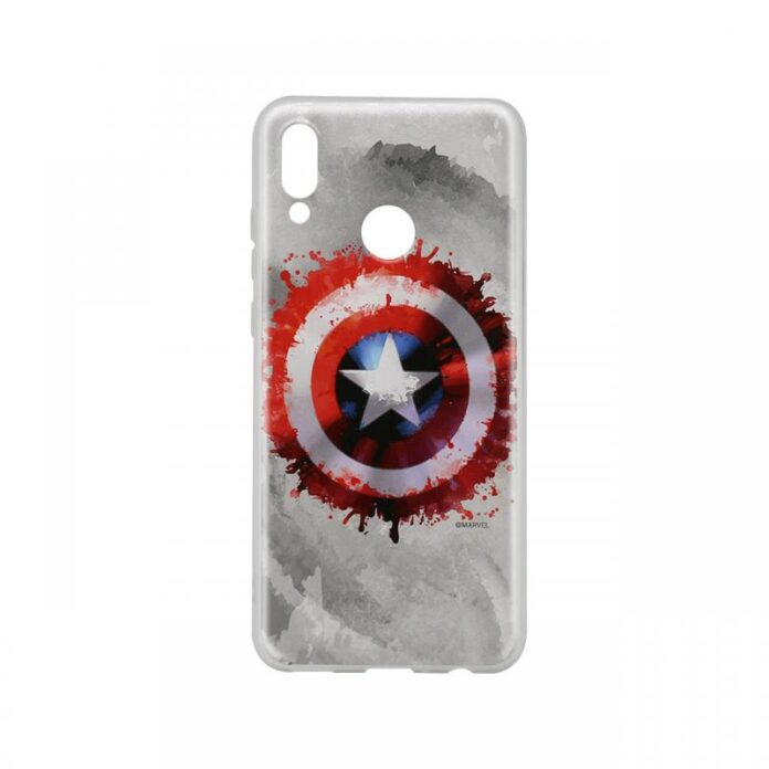 Husa Huawei P Smart (2019) / Honor 10 Lite Marvel Silicon Captain America 019 Gray Husa Huawei P Smart (2019) / Honor 10 Lite Marvel Silicon Captain America 019 Gray