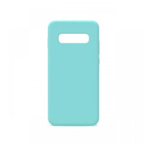 Husa Samsung Galaxy S10 Plus G975 Lemontti Liquid Silicon Tiffany Blue Husa Samsung Galaxy S10 Plus G975 Lemontti Liquid Silicon Tiffany Blue