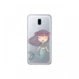 Husa Samsung Galaxy J6 Plus Lemontti Silicon Art Little Mermaid Husa Samsung Galaxy J6 Plus Lemontti Silicon Art Little Mermaid