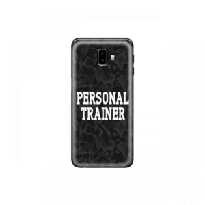 Husa Samsung Galaxy J6 Plus Lemontti Silicon Art Personal Trainer Husa Samsung Galaxy J6 Plus Lemontti Silicon Art Personal Trainer