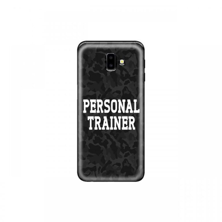 Husa Samsung Galaxy J6 Plus Lemontti Silicon Art Personal Trainer