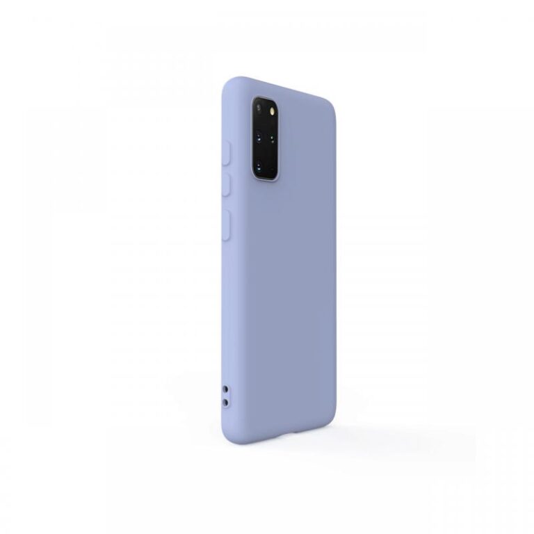 Husa Samsung Galaxy S20 Plus Lemontti Silicon Soft Slim Light Blue