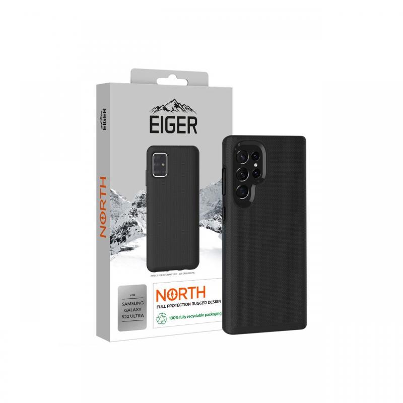 Husa Samsung Galaxy S22 Ultra Eiger North Case Black Husa Samsung Galaxy S22 Ultra Eiger North Case Black