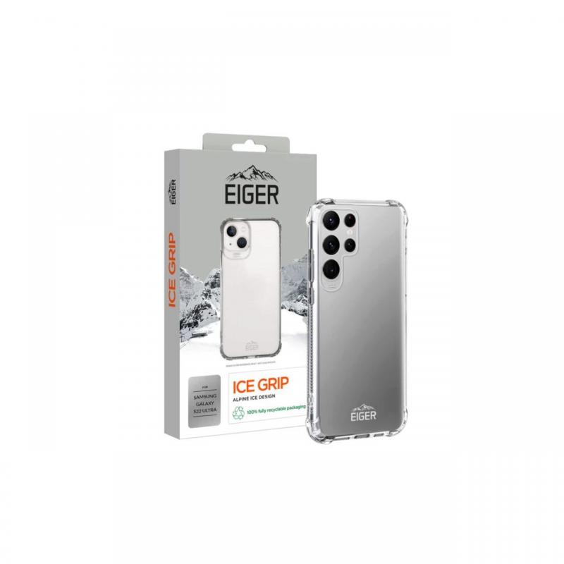 Husa Samsung Galaxy S22 Ultra Eiger Ice Grip Clear Husa Samsung Galaxy S22 Ultra Eiger Ice Grip Clear