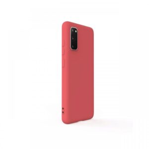 Husa Samsung Galaxy S20 Lemontti Silicon Soft Slim Santa Red Husa Samsung Galaxy S20 Lemontti Silicon Soft Slim Santa Red
