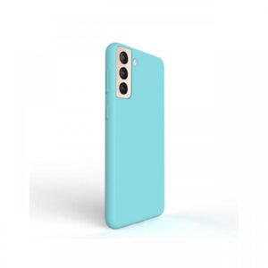 Husa Samsung Galaxy S21 Plus Lemontti Liquid Silicon Tiffany Blue Husa Samsung Galaxy S21 Plus Lemontti Liquid Silicon Tiffany Blue