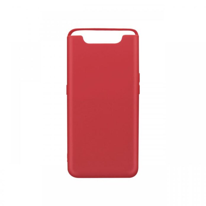 Husa Samsung Galaxy A80 / A90 4G Lemontti Silicon Silky Albastru Inchis
