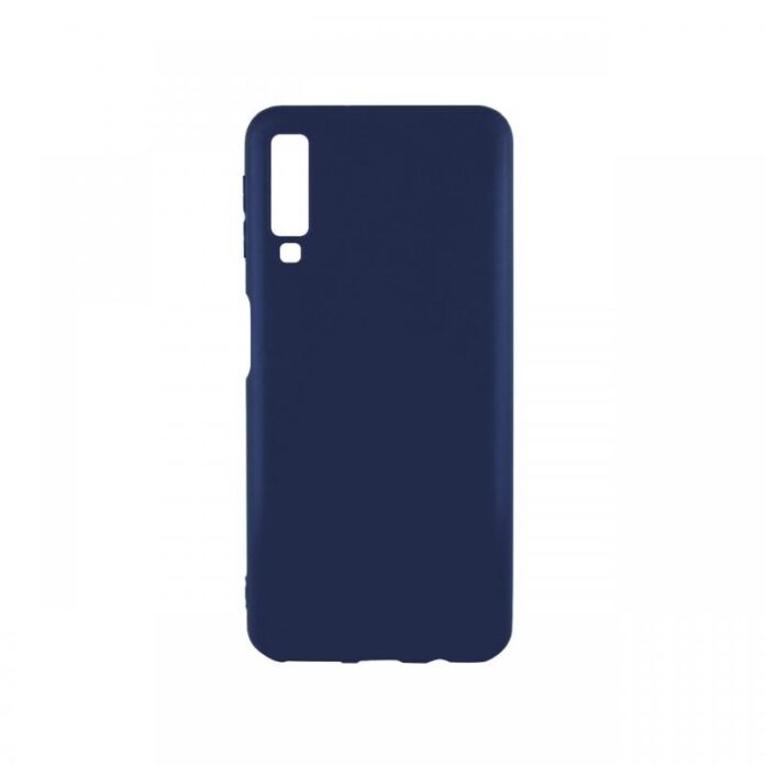 Husa Samsung Galaxy A7 (2018) Lemontti Silicon Silky Albastru Inchis Husa Samsung Galaxy A7 (2018) Lemontti Silicon Silky Albastru Inchis