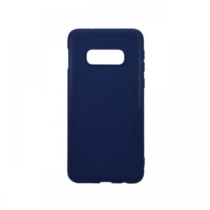 Husa Samsung Galaxy S10e G970 Lemontti Silicon Silky Albastru Inchis Husa Samsung Galaxy S10e G970 Lemontti Silicon Silky Albastru Inchis