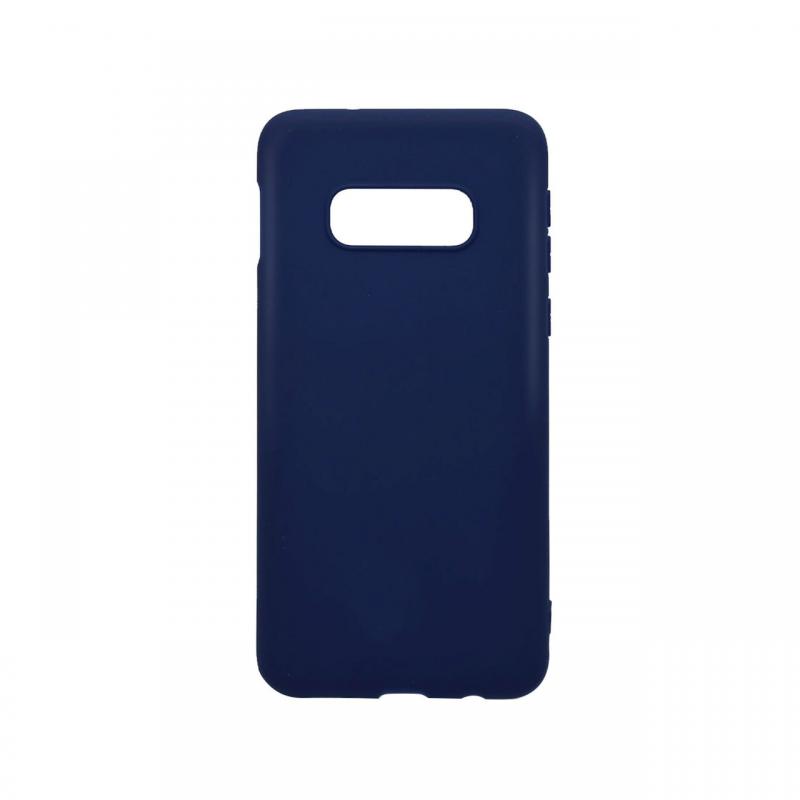Husa Samsung Galaxy S10e G970 Lemontti Silicon Silky Albastru Inchis Husa Samsung Galaxy S10e G970 Lemontti Silicon Silky Albastru Inchis