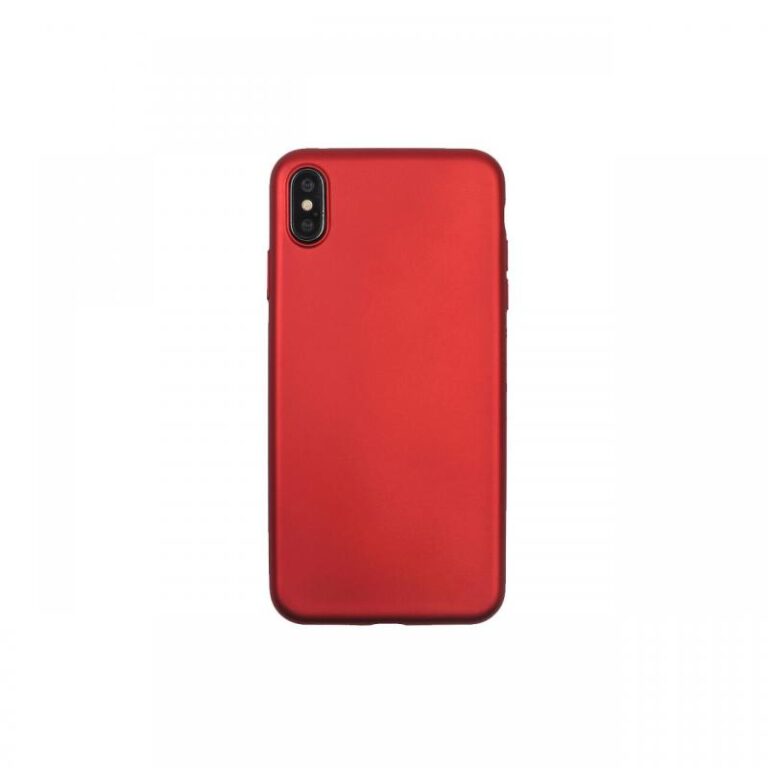 Husa iPhone XS / X Just Must Silicon Lanker Red