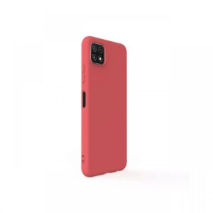 Husa Samsung Galaxy A22 5G Lemontti Silicon Soft Slim Santa Red Husa Samsung Galaxy A22 5G Lemontti Silicon Soft Slim Santa Red