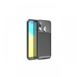 Husa Samsung Galaxy A20e Lemontti Carbon Fiber Black Husa Samsung Galaxy A20e Lemontti Carbon Fiber Black