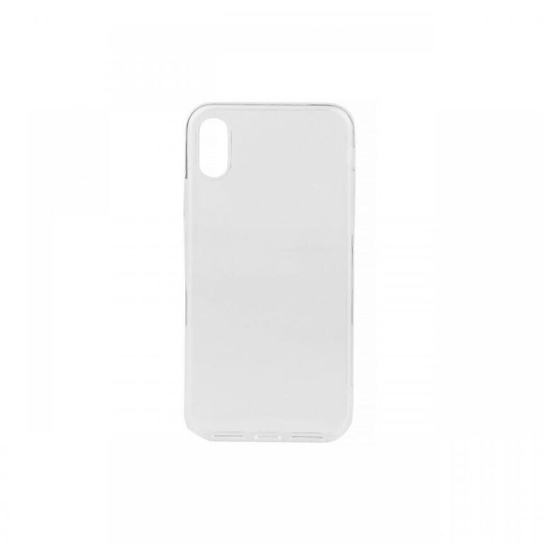 Husa iPhone X / XS Lemontti Silicon Ultraslim Transparent