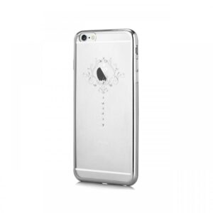 Husa iPhone 6 Plus Devia Silicon Iris Silver (Cristale Swarovski®) Husa iPhone 6 Plus Devia Silicon Iris Silver (Cristale Swarovski®)