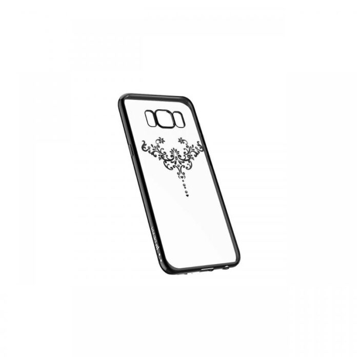Husa Samsung Galaxy S8 G950 Devia Silicon Iris Gun Black (Cristale Swarovski®) Husa Samsung Galaxy S8 G950 Devia Silicon Iris Gun Black (Cristale Swarovski®)
