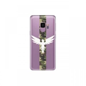 Husa Samsung Galaxy S9 G960 Lemontti Silicon Art Army Eagle Husa Samsung Galaxy S9 G960 Lemontti Silicon Art Army Eagle