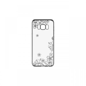 Husa Samsung Galaxy S8 Plus G955 Devia Silicon Joyous Silver (Cristale Swarovski®, electroplacat) Husa Samsung Galaxy S8 Plus G955 Devia Silicon Joyous Silver (Cristale Swarovski®, electroplacat)