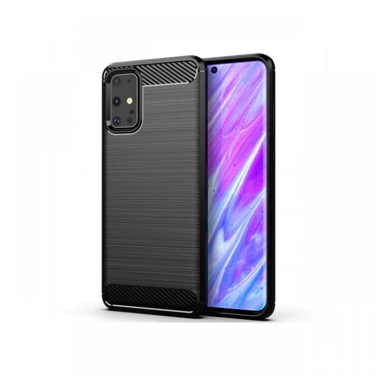 Husa Samsung Galaxy S20 Plus Lemontti Carbon Negru