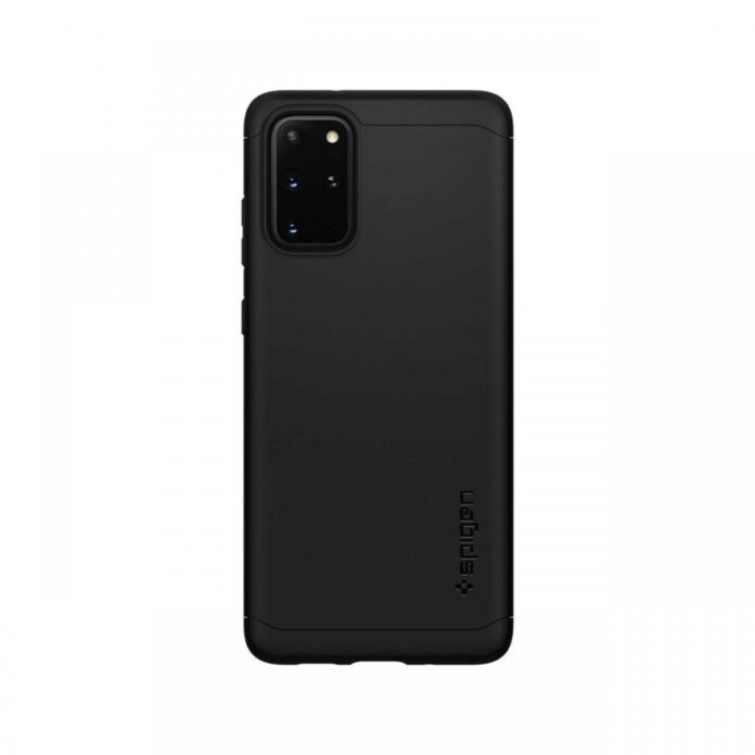 Husa Samsung Galaxy S20 Plus Spigen Thin Fit Classic Black Husa Samsung Galaxy S20 Plus Spigen Thin Fit Classic Black