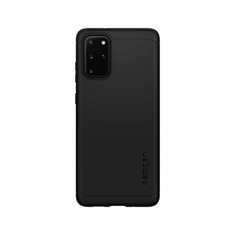 Husa Samsung Galaxy S20 Plus Spigen Thin Fit Classic Black Husa Samsung Galaxy S20 Plus Spigen Thin Fit Classic Black