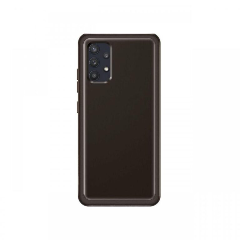 Husa Originala Samsung Galaxy A32 Soft Clear Cover Black