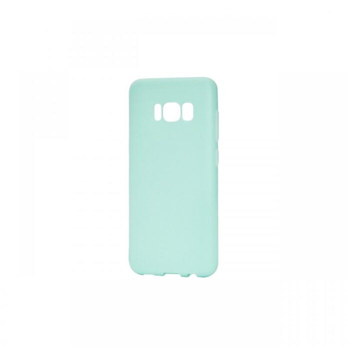 Husa Samsung Galaxy S8 Plus G955 Lemontti Silicon Silky Albastru Inchis