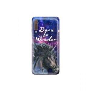 Husa Samsung Galaxy A7 (2018) Lemontti Silicon Art Born To Wonder Husa Samsung Galaxy A7 (2018) Lemontti Silicon Art Born To Wonder