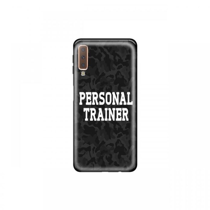 Husa Samsung Galaxy A7 (2018) Lemontti Silicon Art Personal Trainer Husa Samsung Galaxy A7 (2018) Lemontti Silicon Art Personal Trainer