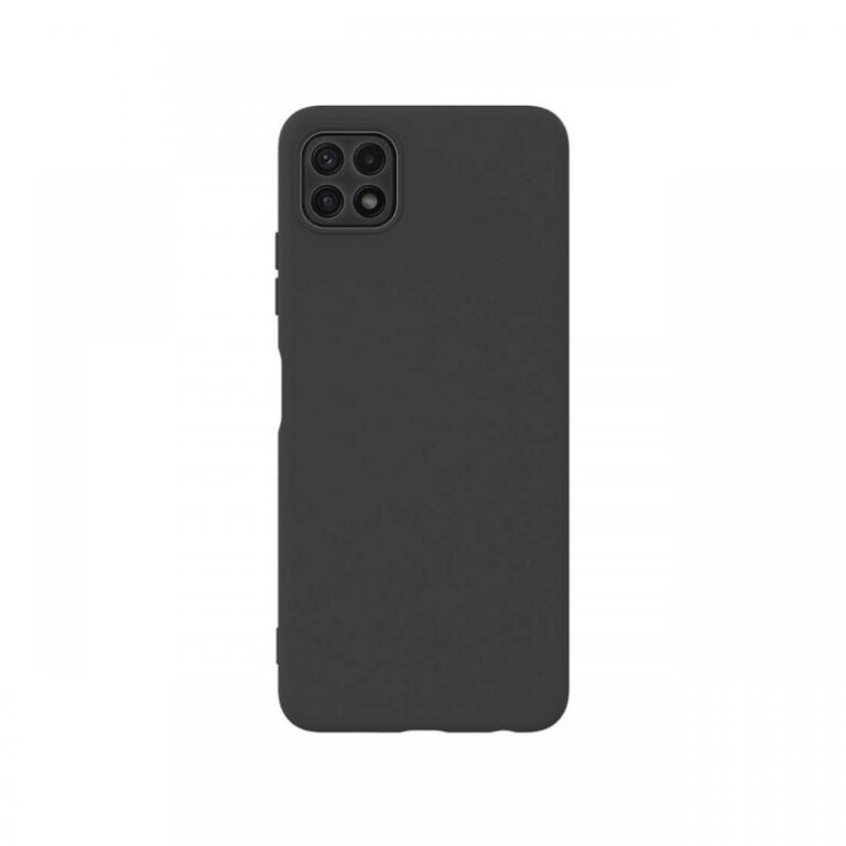 Husa Samsung Galaxy A22 5G Lemontti Silicon Silky Albastru Inchis