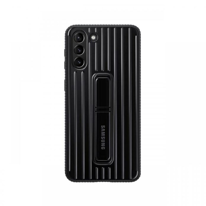 Husa Originala Samsung Galaxy S21 Plus Protective Standing Cover Light Gray