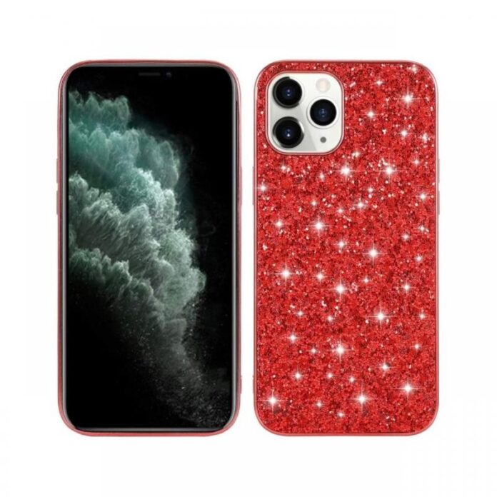 Husa iPhone 12 Pro Max Lemontti Glitter Powder Black