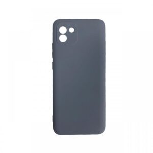 Husa Samsung Galaxy A03 Lemontti Silicon Soft Slim Black Husa Samsung Galaxy A03 Lemontti Silicon Soft Slim Black