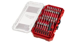 Set biti, 38 piese Shockwave Milwaukee, cutie protectie din plastic, 4932492009 Set biti, 38 piese Shockwave Milwaukee, cutie protectie din plastic, 4932492009