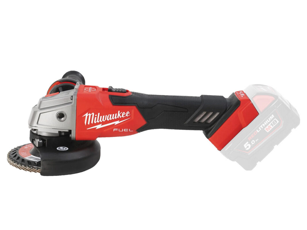 Polizor unghiular M18 FUEL Milwaukee, 125mm, 1200W, motor fara perii, franare, comutator culisant, Rapidstop, 4933478429 Polizor unghiular M18 FUEL Milwaukee, 125mm, 1200W, motor fara perii, franare, comutator culisant, Rapidstop, 4933478429