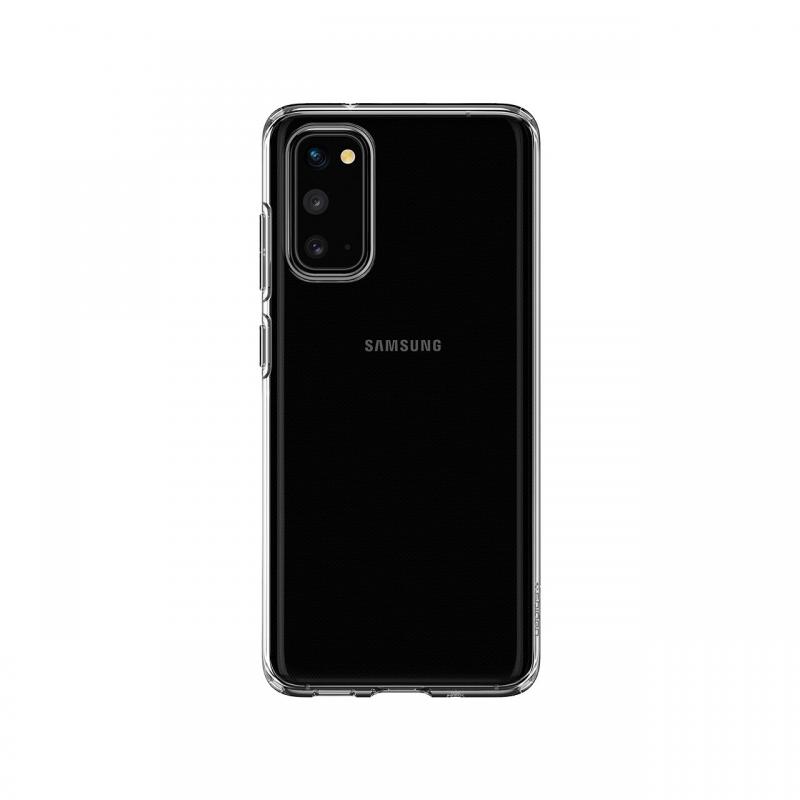 Husa Samsung Galaxy S20 Spigen Crystal Flex Crystal Clear Husa Samsung Galaxy S20 Spigen Crystal Flex Crystal Clear