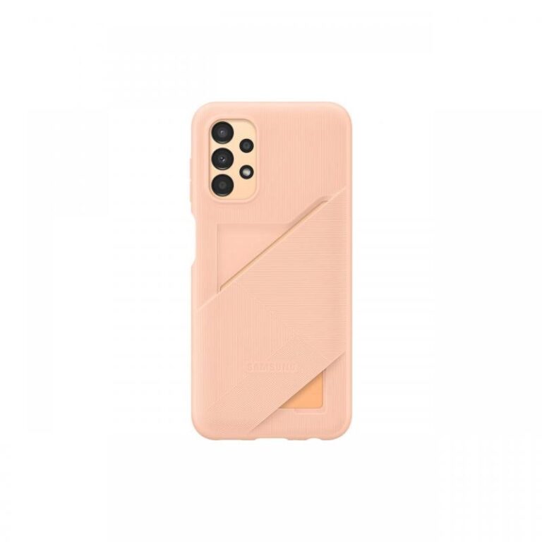 Husa Originala Samsung Galaxy A13 4G Card Slot Cover Peach
