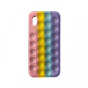 Husa iPhone XR Lemontti Pop it Multicolor Husa iPhone XR Lemontti Pop it Multicolor