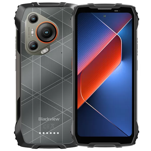 Telefon Mobil Blackview BL7000  256GB Flash  8GB RAM  Dual SIM  5G  Orange