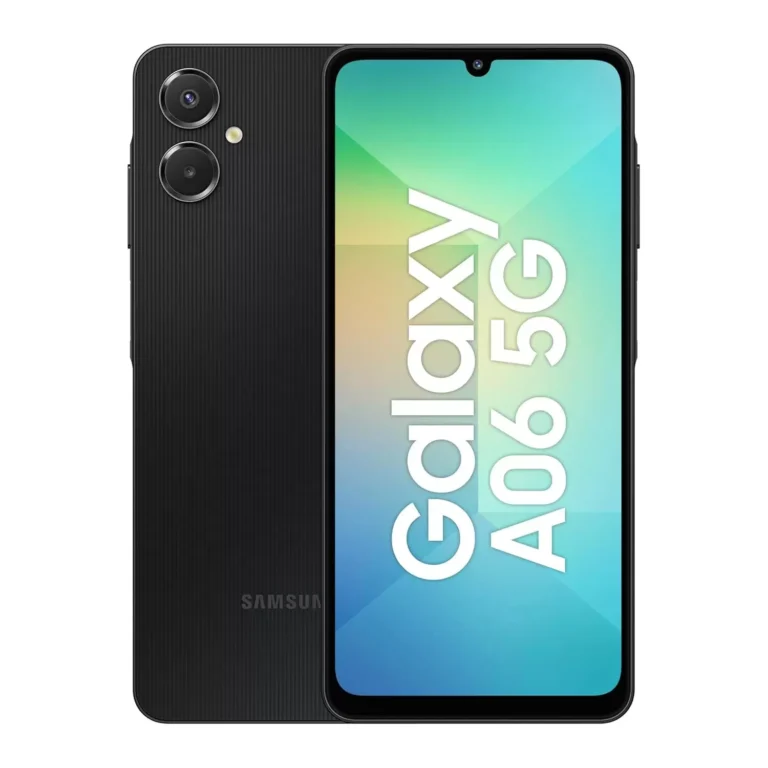 Telefon Mobil Samsung Galaxy A06 A066  128GB Flash  4GB RAM  Dual SIM  5G  Black  Garantie importator