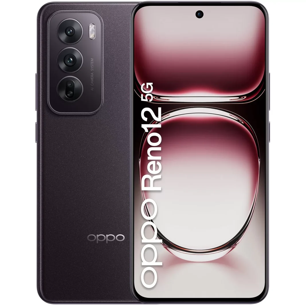 Telefon Mobil Oppo Reno 12 5G  256GB Flash  12GB RAM  Dual SIM  5G  Black Brown