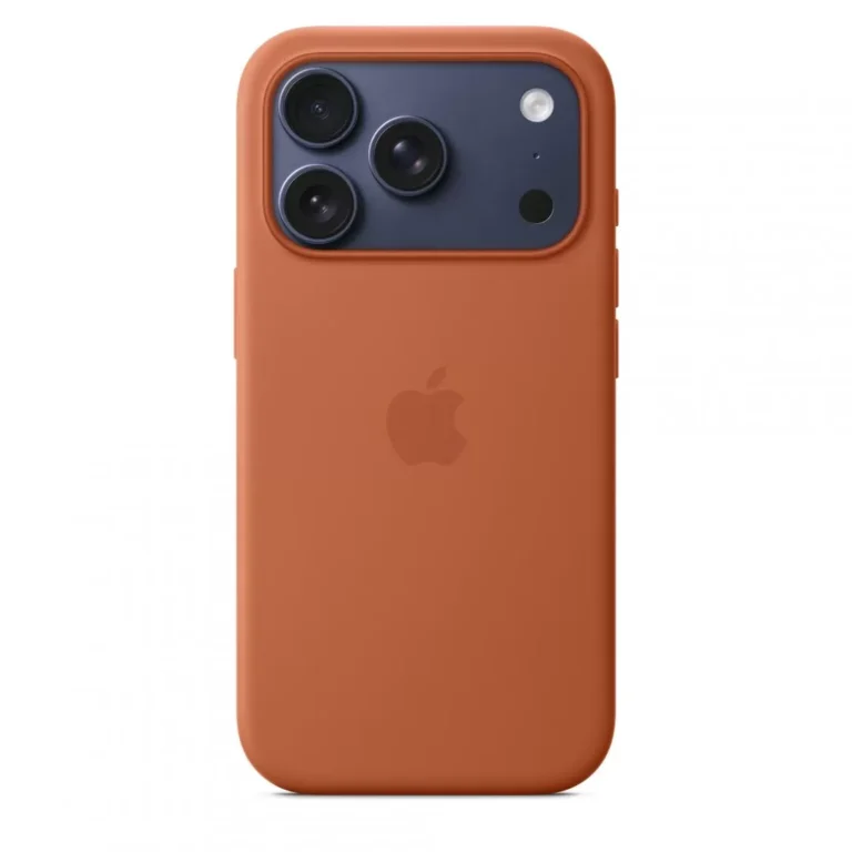 Husa de protectie Apple cu MagSafe pentru iPhone 17 Pro Max  Silicon  Terra Cotta