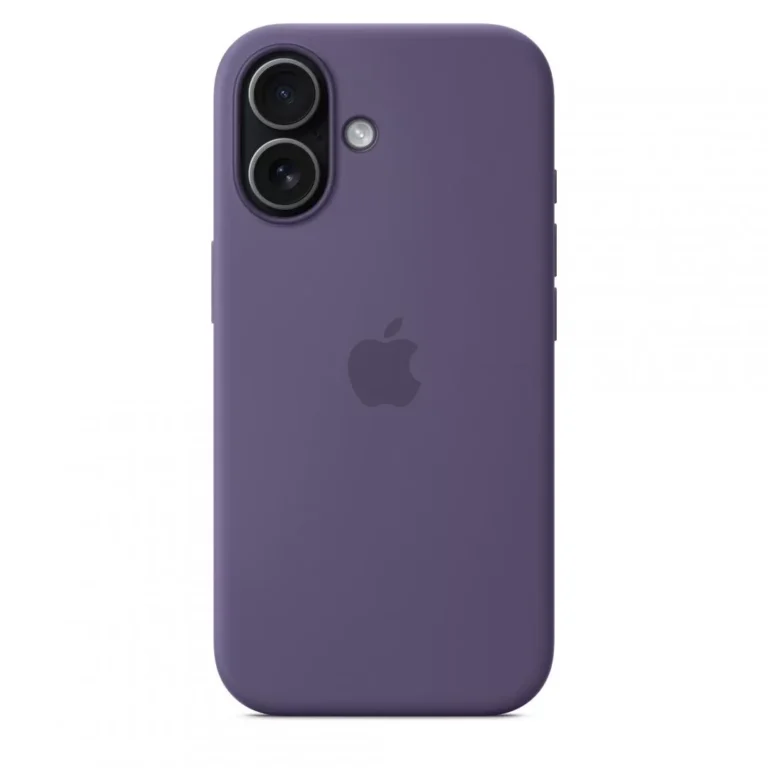 Husa de protectie Apple cu MagSafe pentru iPhone 17  Silicon  Purple Fog