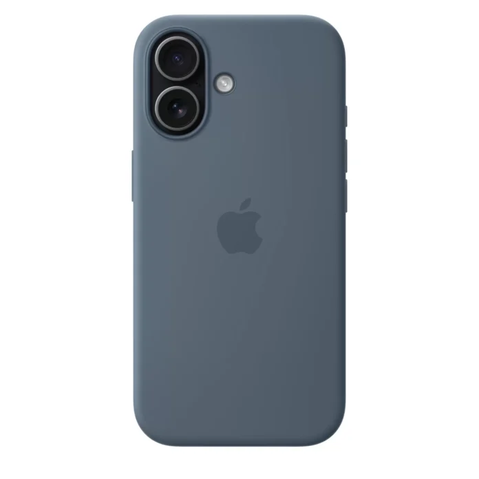 Husa de protectie Apple cu MagSafe pentru iPhone 17  Silicon  Anchor Blue