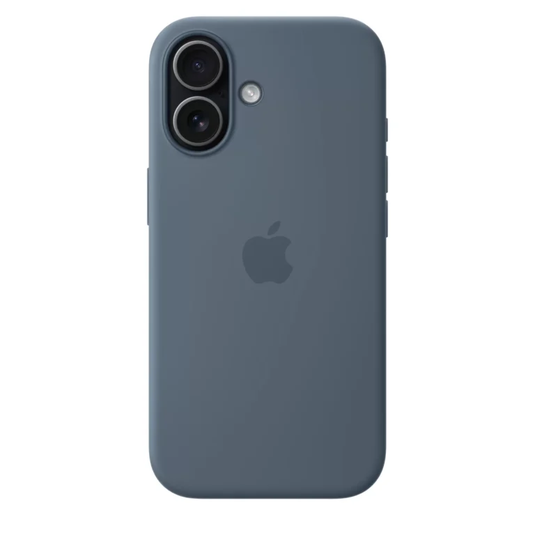 Husa de protectie Apple cu MagSafe pentru iPhone 17  Silicon  Anchor Blue