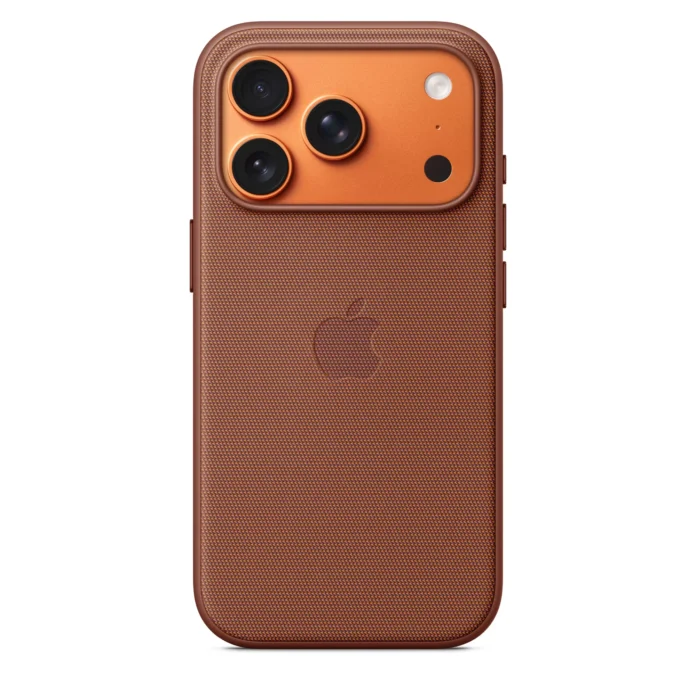 Husa de protectie Apple TechWoven cu MagSafe pentru iPhone 17 Pro, Sienna